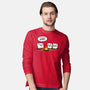 It Was A Robot-Mens-Long Sleeved-Tee-fanfabio
