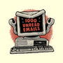 1000 Unread Emails-None-Polyester-Shower Curtain-glitchygorilla