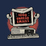1000 Unread Emails-Unisex-Crew Neck-Sweatshirt-glitchygorilla