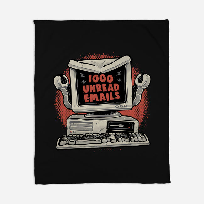 1000 Unread Emails-None-Fleece-Blanket-glitchygorilla