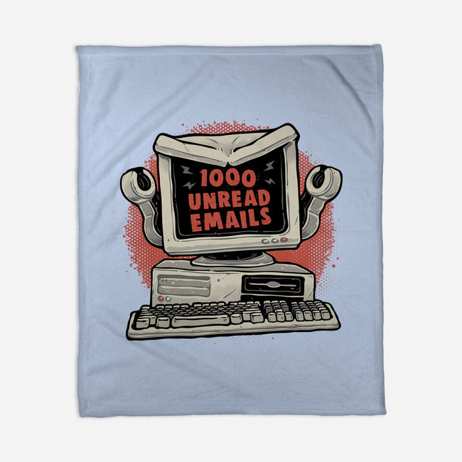 1000 Unread Emails-None-Fleece-Blanket-glitchygorilla