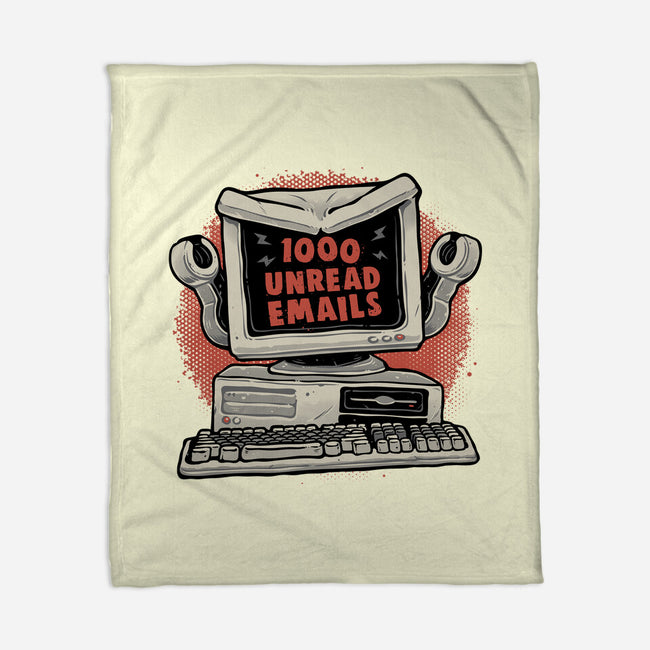 1000 Unread Emails-None-Fleece-Blanket-glitchygorilla