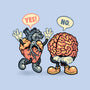 The Heart Says Yes-Womens-Fitted-Tee-glitchygorilla