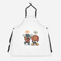 The Heart Says Yes-Unisex-Kitchen-Apron-glitchygorilla