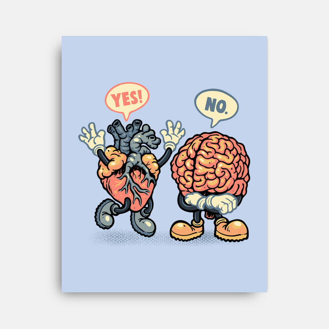 The Heart Says Yes-None-Stretched-Canvas-glitchygorilla