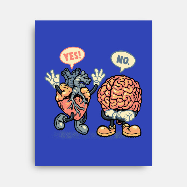 The Heart Says Yes-None-Stretched-Canvas-glitchygorilla