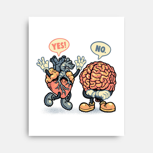 The Heart Says Yes-None-Stretched-Canvas-glitchygorilla