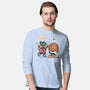 The Heart Says Yes-Mens-Long Sleeved-Tee-glitchygorilla