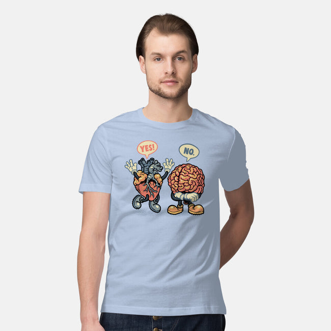 The Heart Says Yes-Mens-Premium-Tee-glitchygorilla