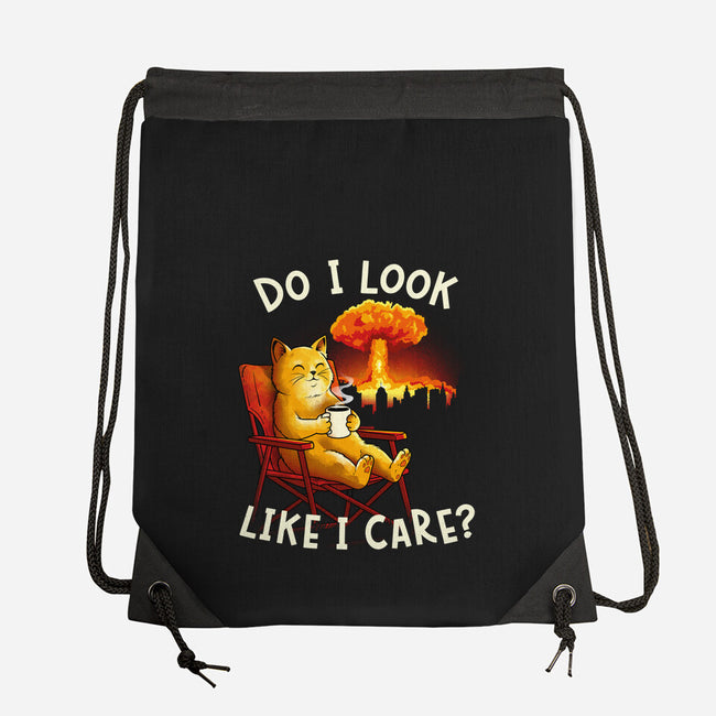 Couldn't Care Any Less-None-Drawstring-Bag-dandingeroz