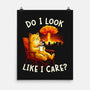 Couldn't Care Any Less-None-Matte-Poster-dandingeroz