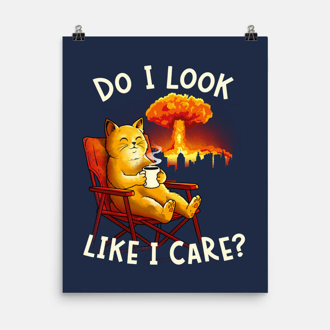 Couldn't Care Any Less-None-Matte-Poster-dandingeroz