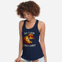 Couldn't Care Any Less-Womens-Racerback-Tank-dandingeroz