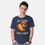 Couldn't Care Any Less-Mens-Basic-Tee-dandingeroz