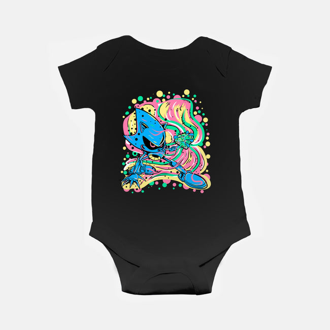 Metal Chaos-Baby-Basic-Onesie-nickzzarto