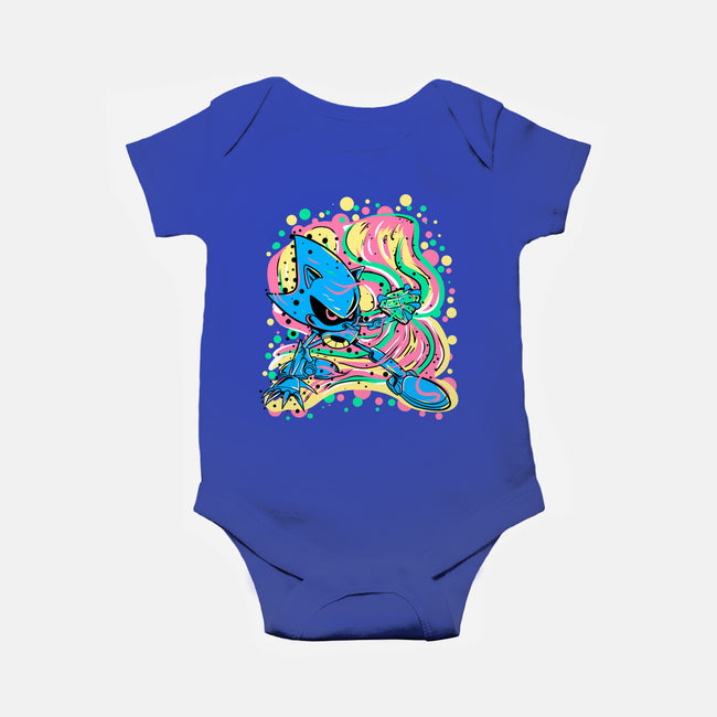 Metal Chaos-Baby-Basic-Onesie-nickzzarto