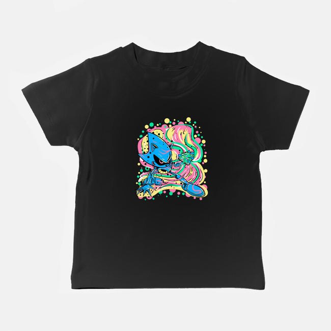 Metal Chaos-Baby-Basic-Tee-nickzzarto