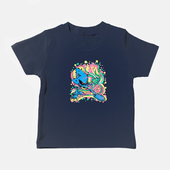 Metal Chaos-Baby-Basic-Tee-nickzzarto