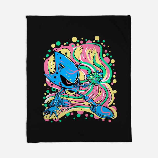 Metal Chaos-None-Fleece-Blanket-nickzzarto