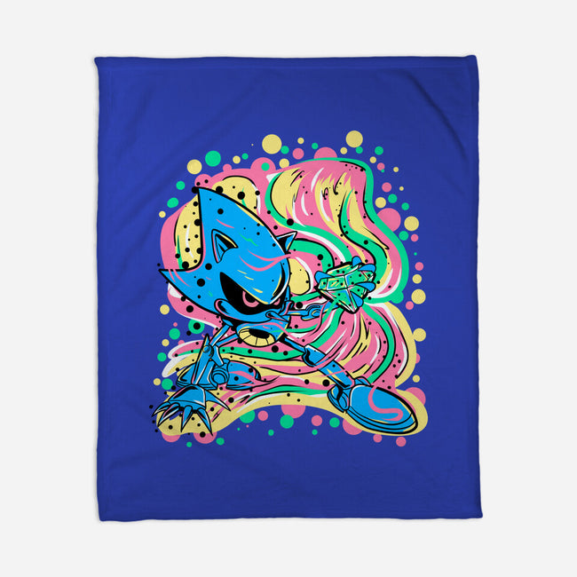 Metal Chaos-None-Fleece-Blanket-nickzzarto