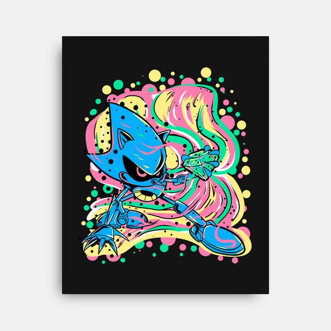 Metal Chaos-None-Stretched-Canvas-nickzzarto