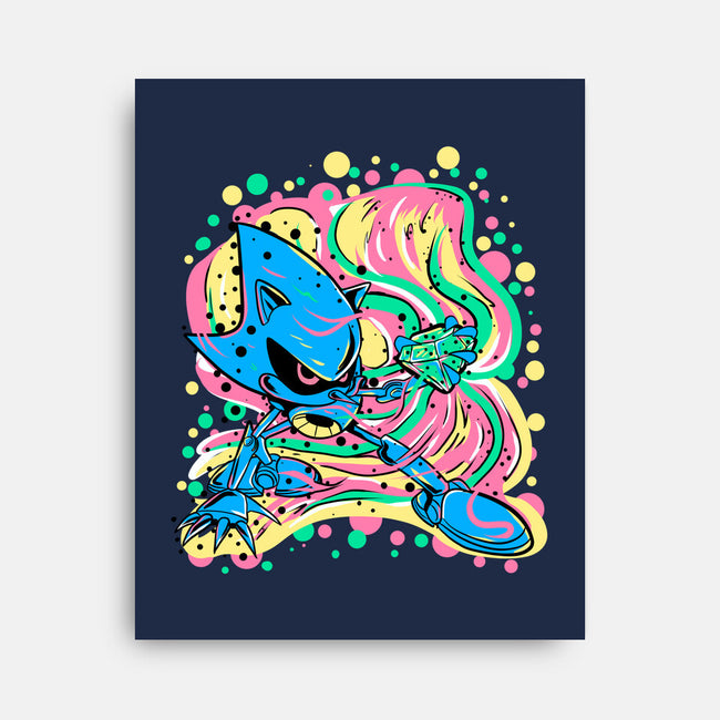 Metal Chaos-None-Stretched-Canvas-nickzzarto