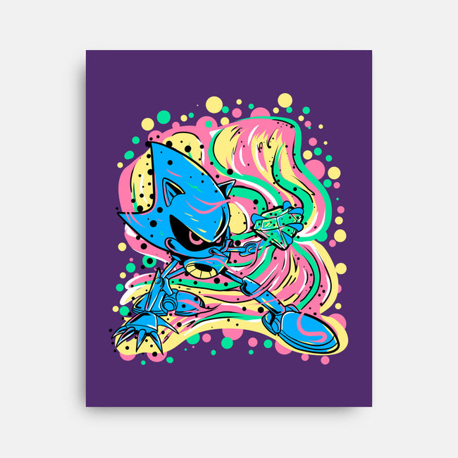 Metal Chaos-None-Stretched-Canvas-nickzzarto