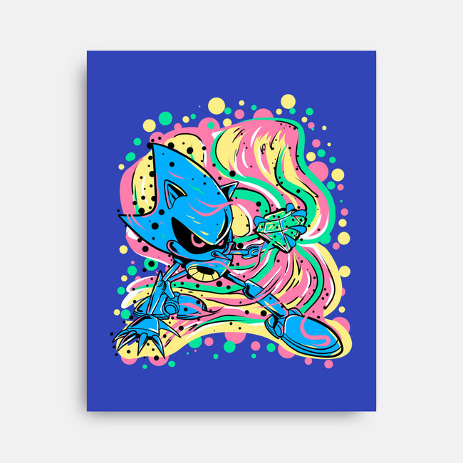 Metal Chaos-None-Stretched-Canvas-nickzzarto