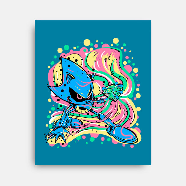 Metal Chaos-None-Stretched-Canvas-nickzzarto