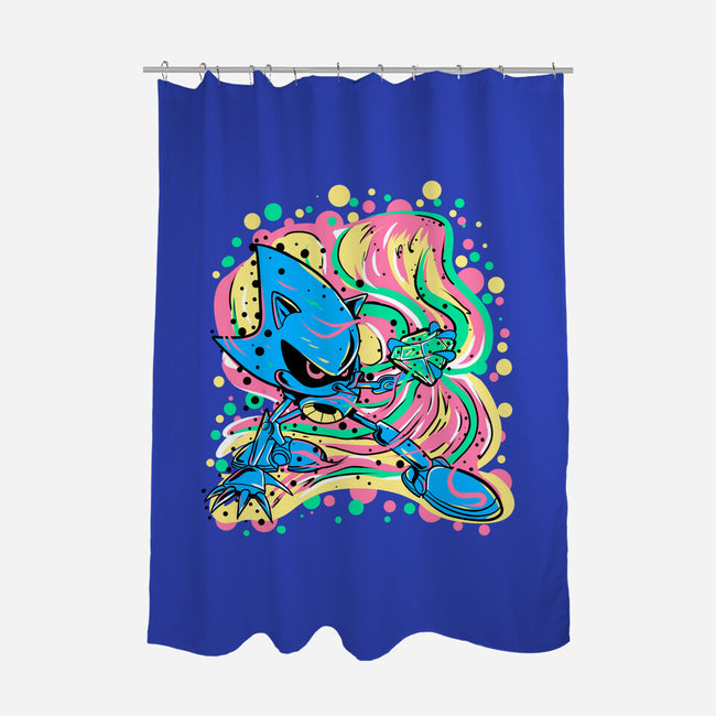 Metal Chaos-None-Polyester-Shower Curtain-nickzzarto