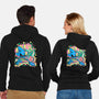 Metal Chaos-Unisex-Zip-Up-Sweatshirt-nickzzarto