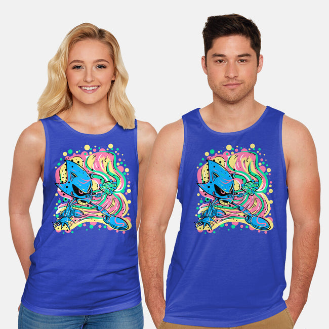 Metal Chaos-Unisex-Basic-Tank-nickzzarto