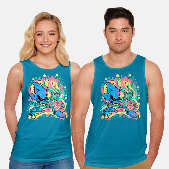 Metal Chaos-Unisex-Basic-Tank-nickzzarto
