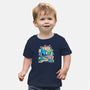 Metal Chaos-Baby-Basic-Tee-nickzzarto