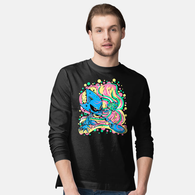 Metal Chaos-Mens-Long Sleeved-Tee-nickzzarto