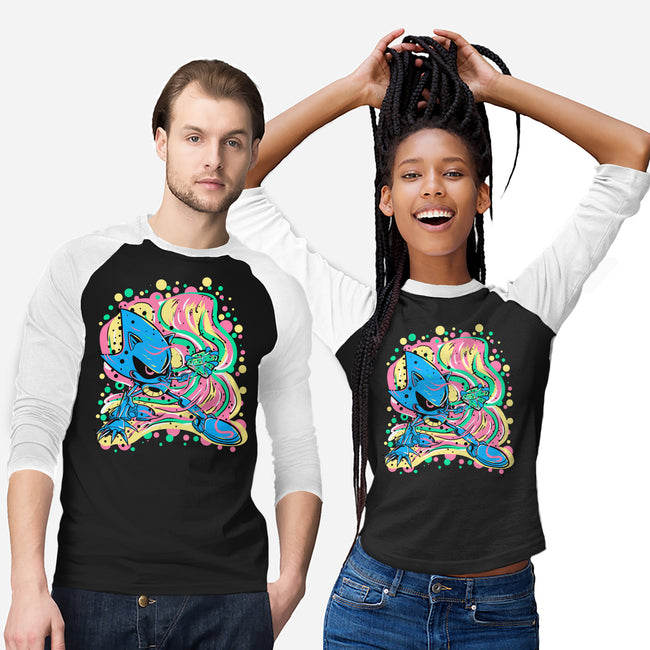 Metal Chaos-Unisex-Baseball-Tee-nickzzarto