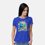 Metal Chaos-Womens-Basic-Tee-nickzzarto