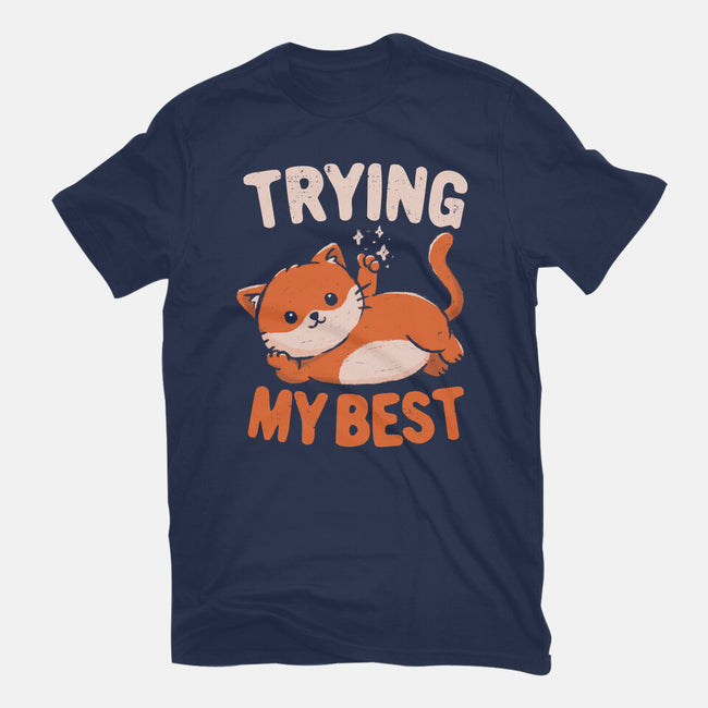 Just Trying My Best-Youth-Basic-Tee-koalastudio