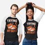 Just Trying My Best-Unisex-Baseball-Tee-koalastudio