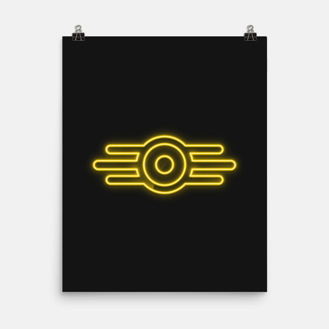 VLT Neon-None-Matte-Poster-Getsousa!