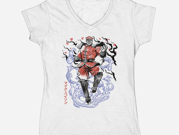 Crimson Dictator Sumi-E