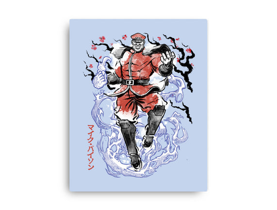 Crimson Dictator Sumi-E