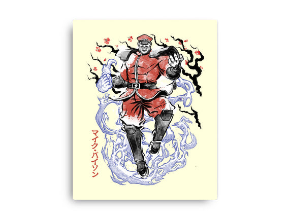 Crimson Dictator Sumi-E