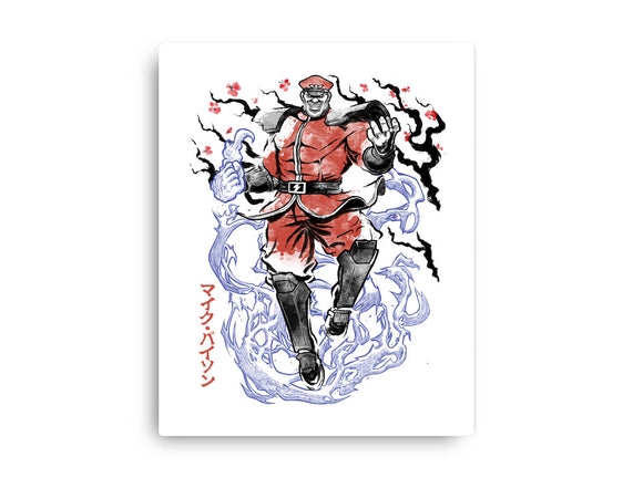 Crimson Dictator Sumi-E