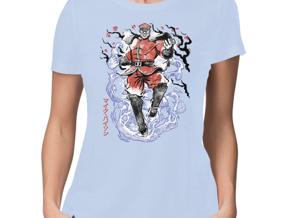 Crimson Dictator Sumi-E
