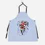 Crimson Dictator Sumi-E-Unisex-Kitchen-Apron-Astrobot Invention