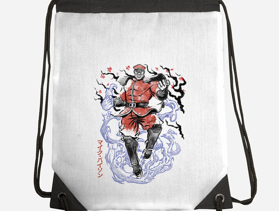 Crimson Dictator Sumi-E