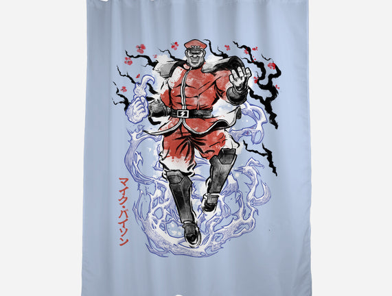 Crimson Dictator Sumi-E