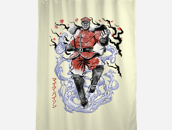 Crimson Dictator Sumi-E