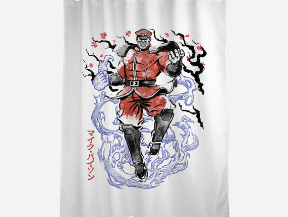 Crimson Dictator Sumi-E